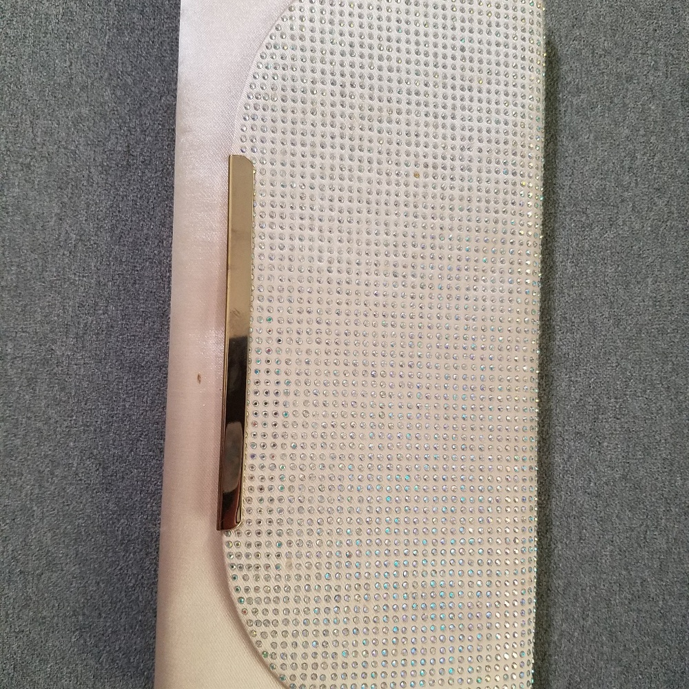 Champagne color clutch